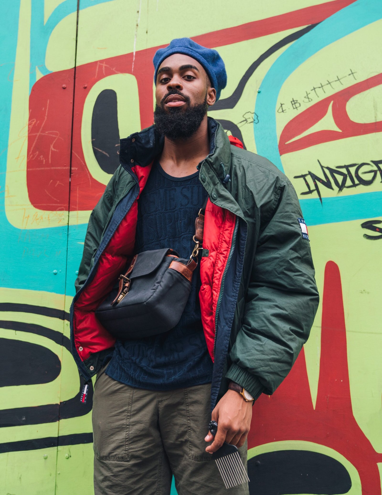 Patrick graffiti portrait